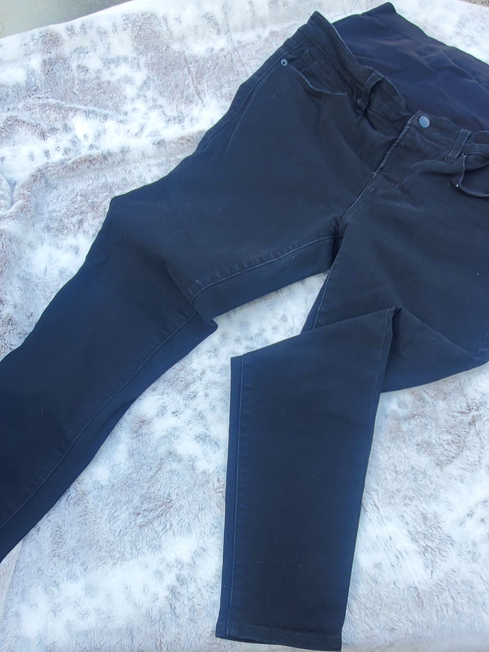BLANQI Black Skinny Postpartum Jeans
